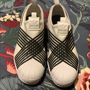 Adidas slip ons